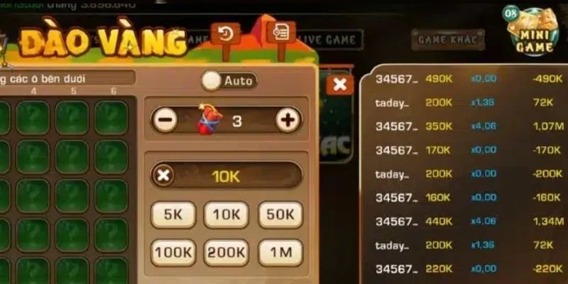 Chinh phuc game choi dao vang Go88 truc tuyen
