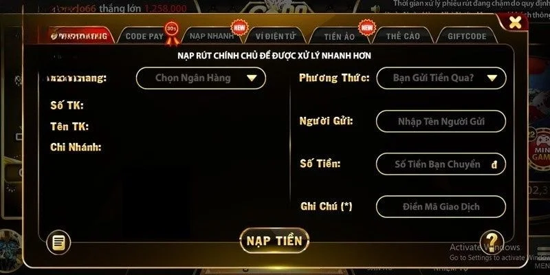 Dang ky GO88 de cap von cuoc