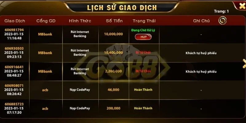 Giao dich don gian va tien loi tai go88