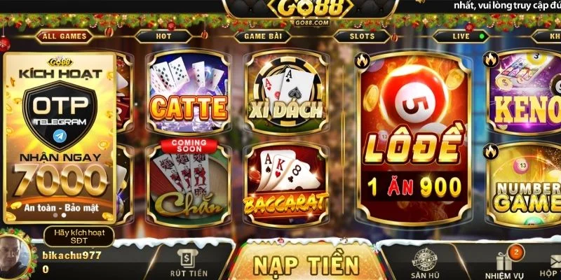 Kham pha game choi Catte Go88 online