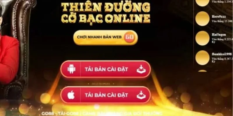 Loi ich cho hoi vien tai app ve may cung GO88