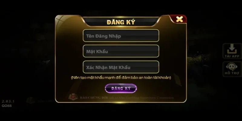 Nhung buoc tao acc tai cong game tham gia giai tri tha ga