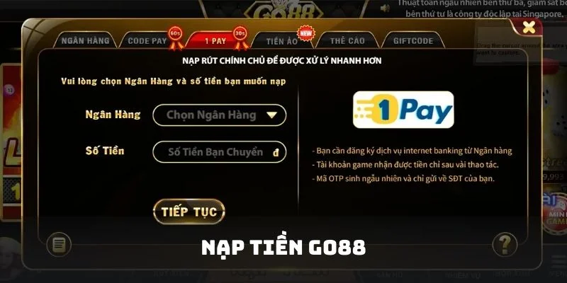San choi Go88 uy tin de dem den su tin tuong