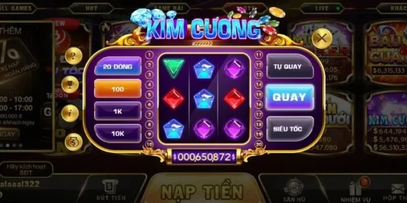Tai kim cuong Go88 ve may sieu nhanh gon le