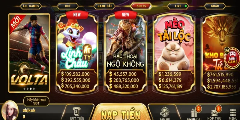Tham gia slot game vo cung gay can va hap dan