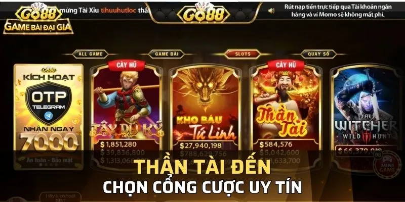 cach choi than tai don gian nhat tai go88