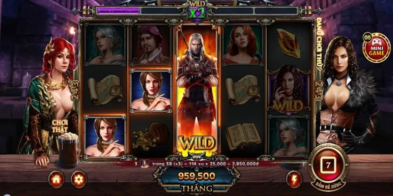 huong dan doi diem khi choi the witcher