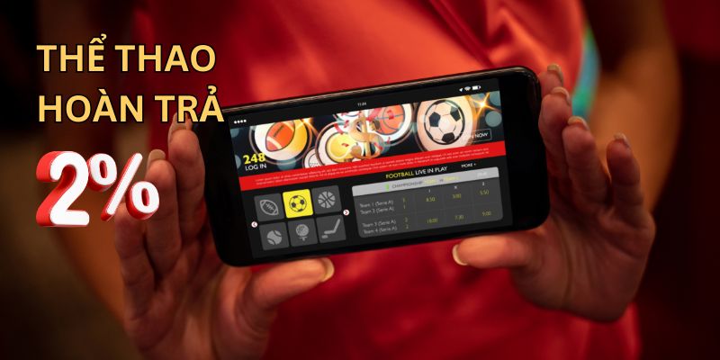 Game thủ nhận được gì khi tham gia thể thao hoàn trả 2% của Go88 apk Game thủ nhận được gì khi tham gia thể thao hoàn trả 2% của Go88 apk