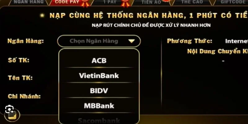 Banking chuyen cuoc va nhan thuong tai Go88