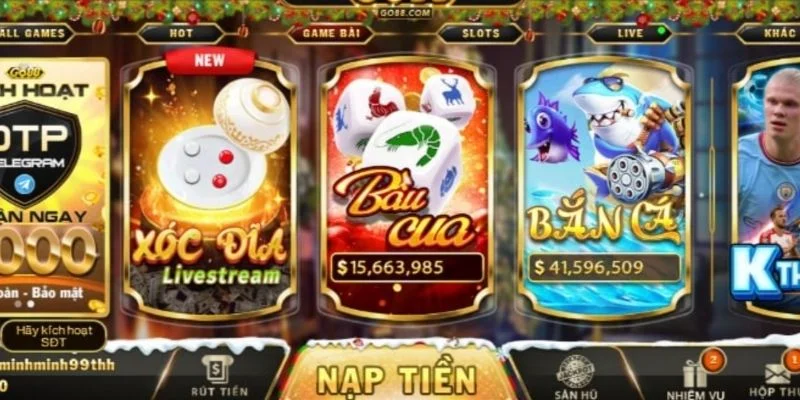 Sieu pham bau cua giai tri dinh cao tai Go88