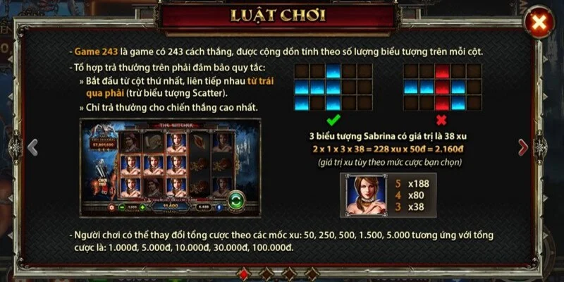 meo choi bo mon the witcher thanh cong tai go88
